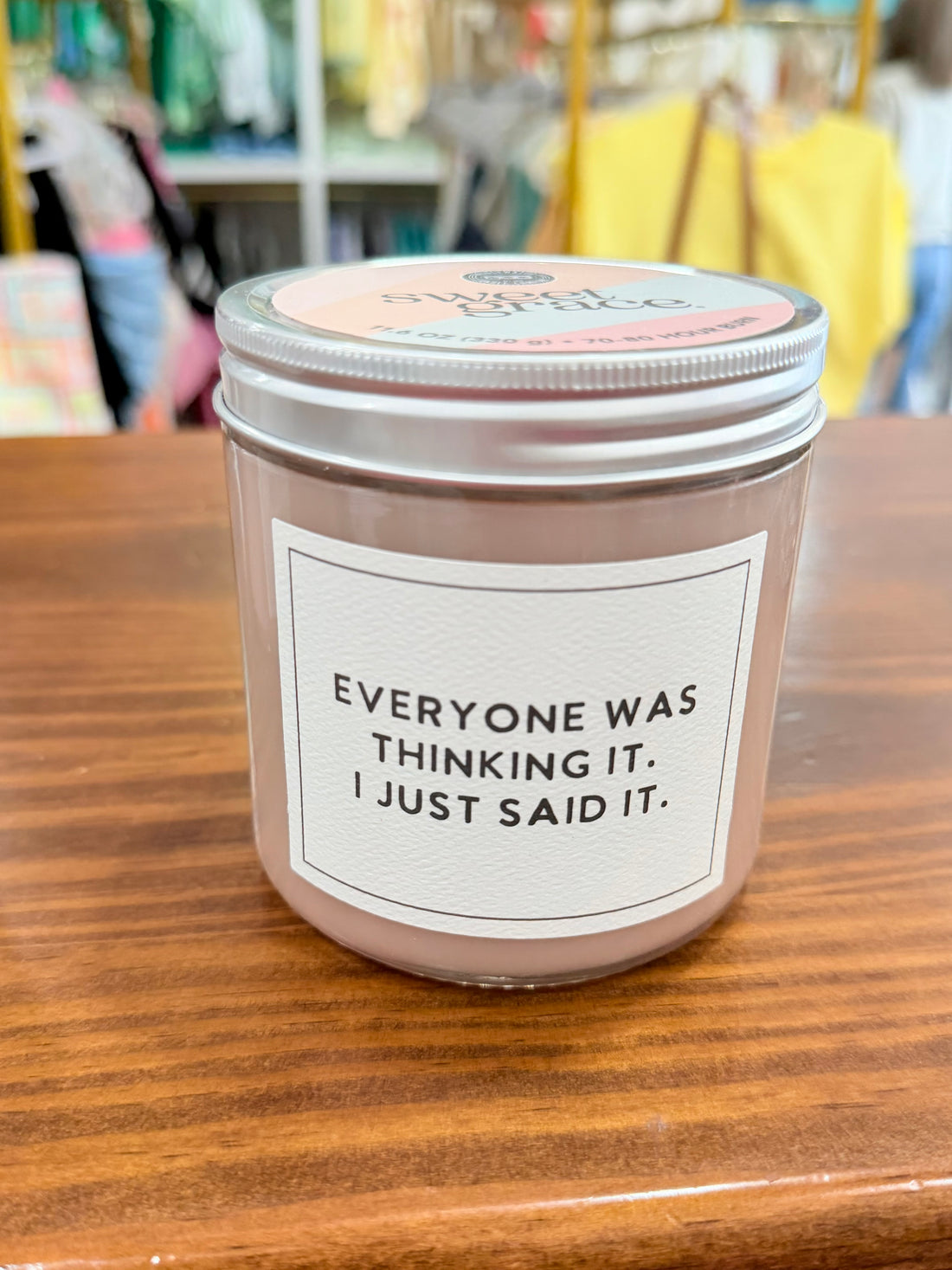 Snarky Statement Sweet Grace Candle