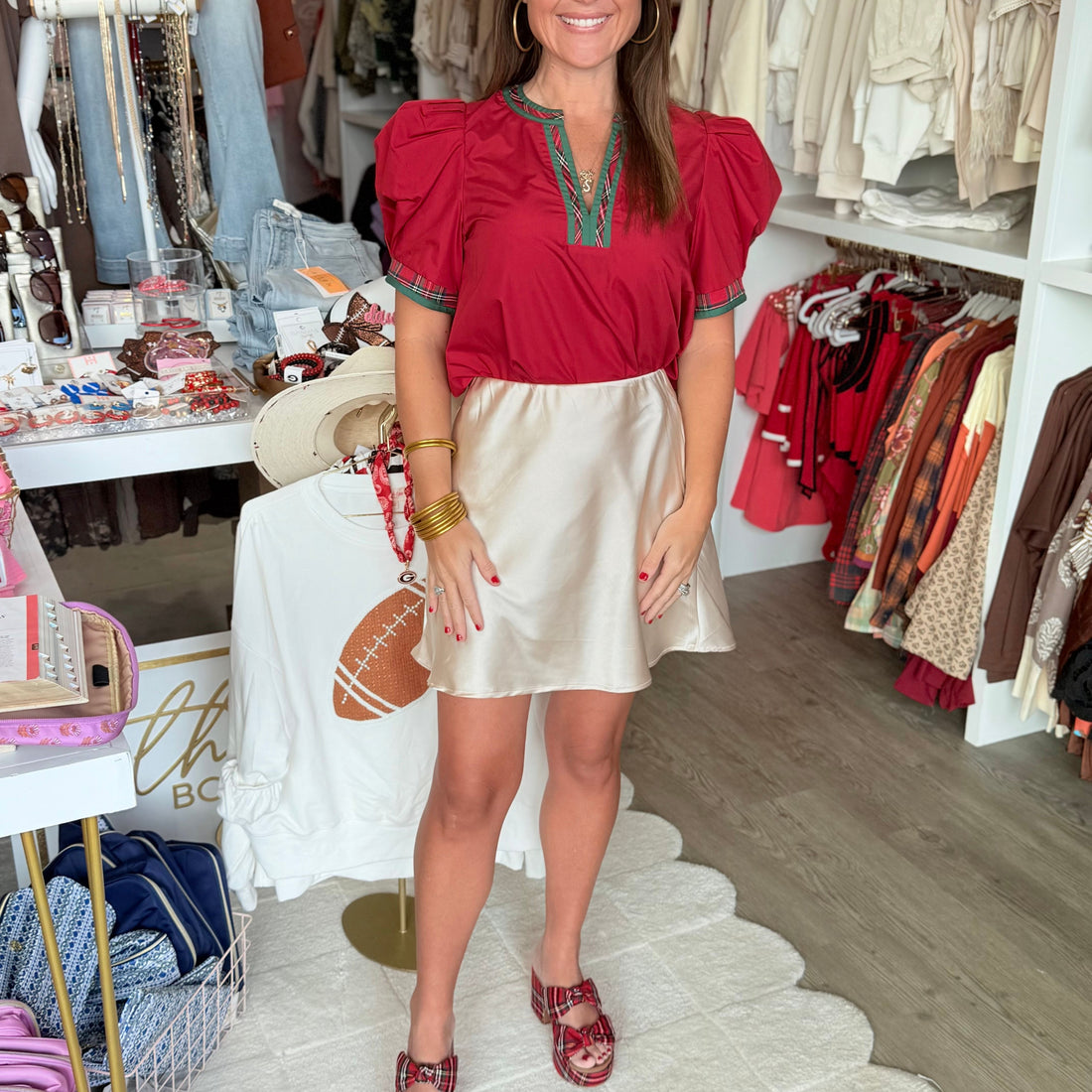 Luna Skirt (Champagne)