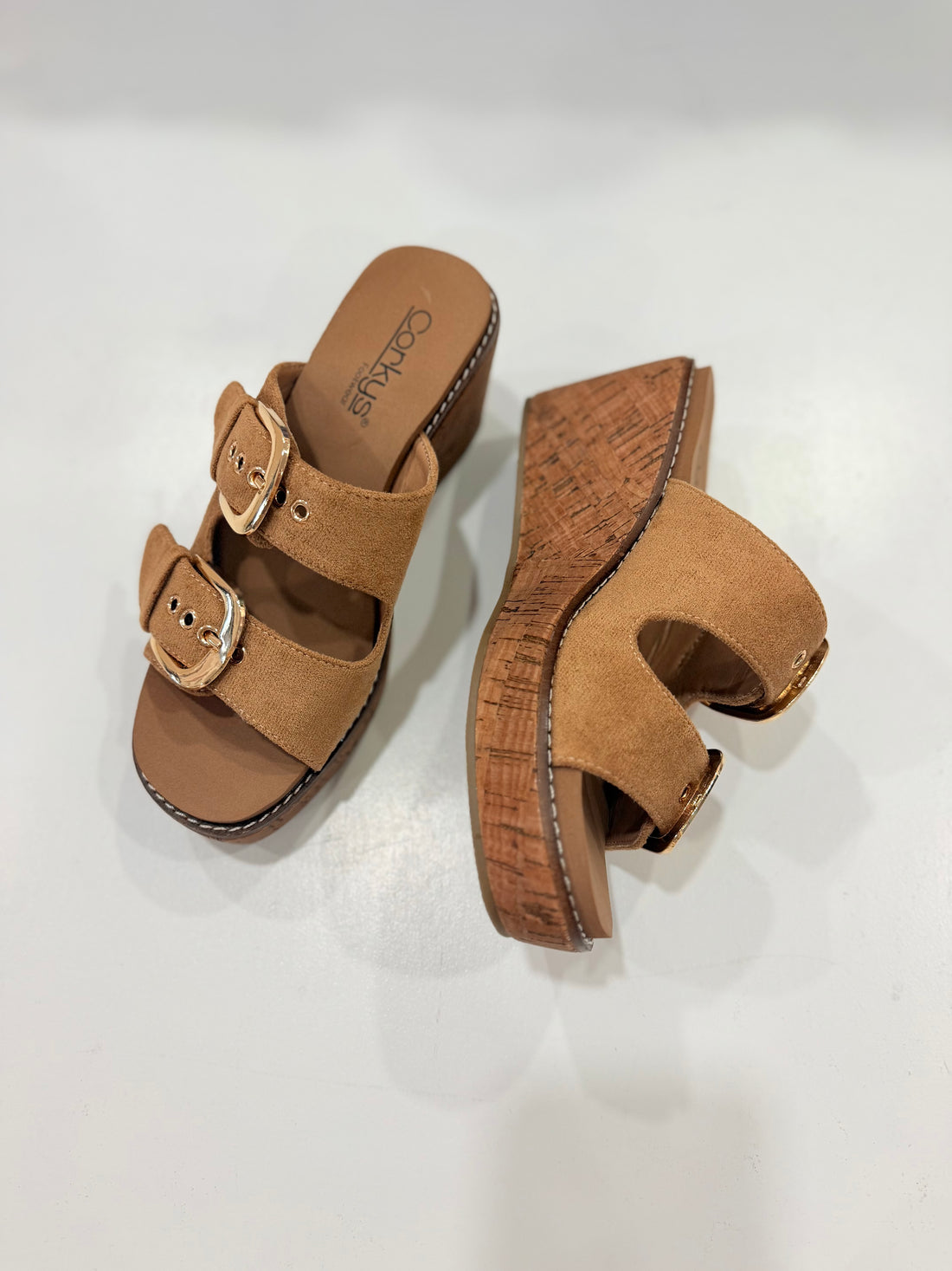 Double Dare Wedge (Faux Suede)