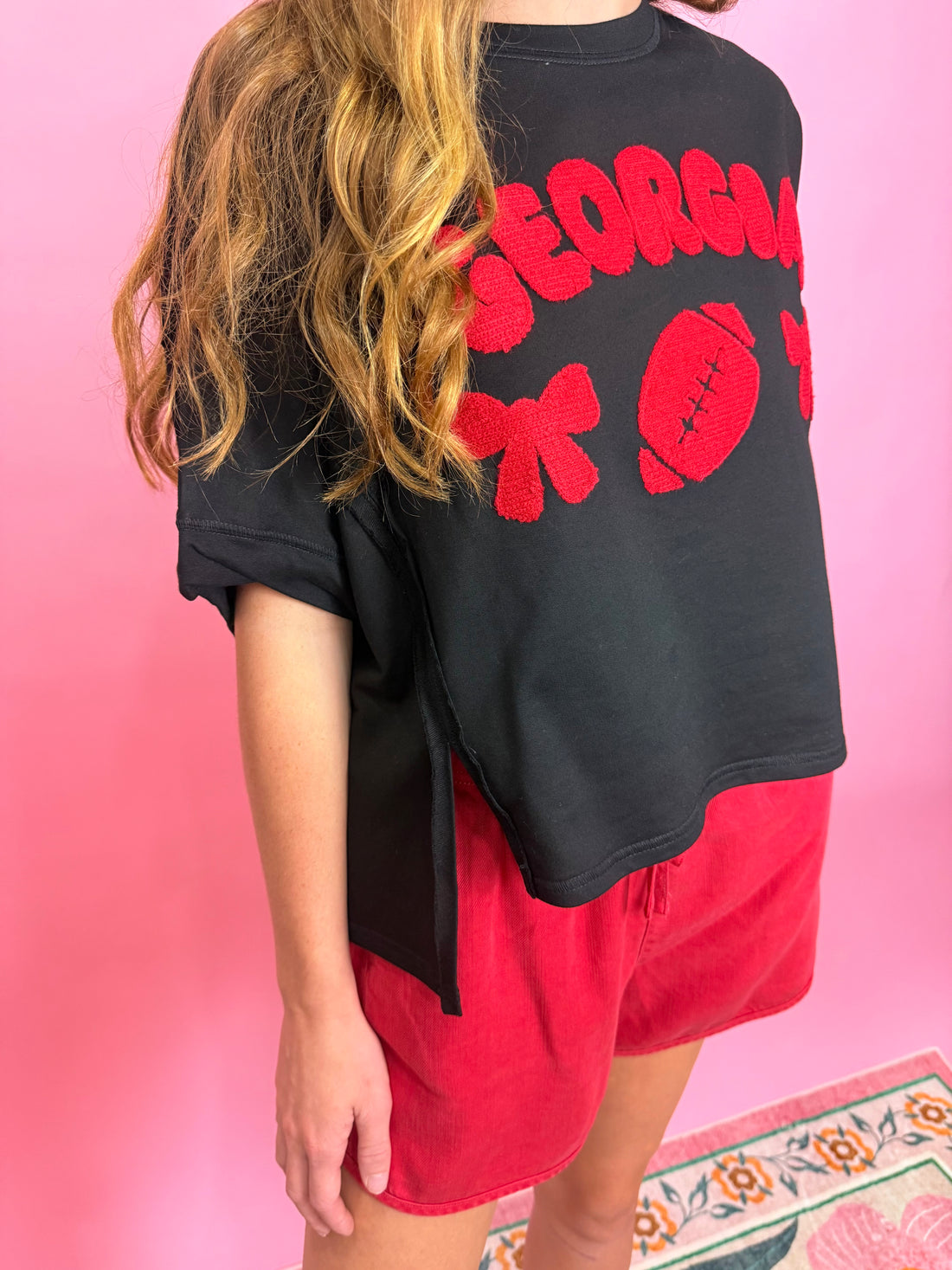 Georgia Crochet Tee