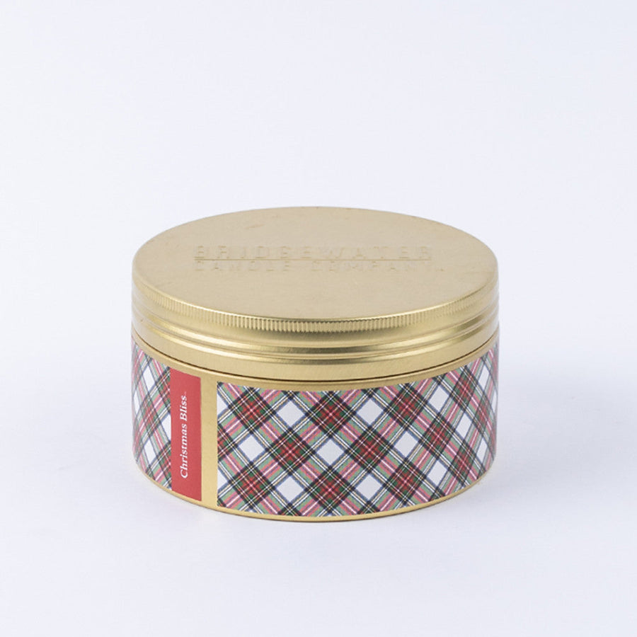 Chritmas Bliss 3 Wick Tin Candle