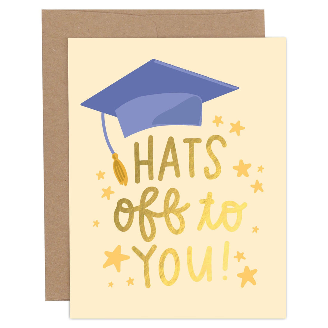 Hats Off Greeting Card