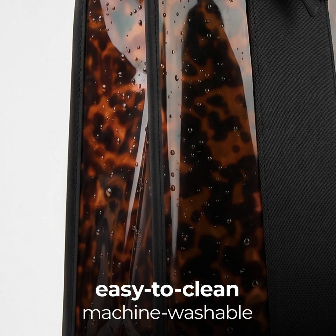 Tortoiseshell Bow Jelly Tote Bag