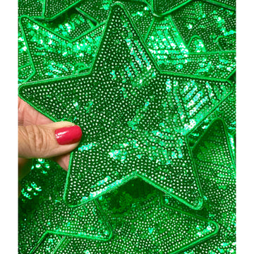 Star Green Patch 5"