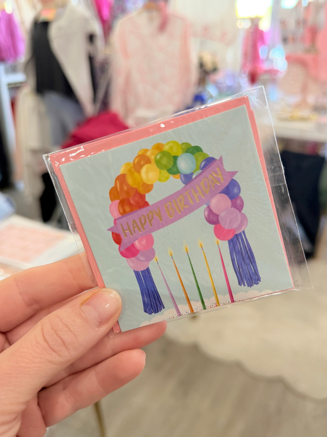 Gift Enclosure Cards & Envelope (Happy Birthday)