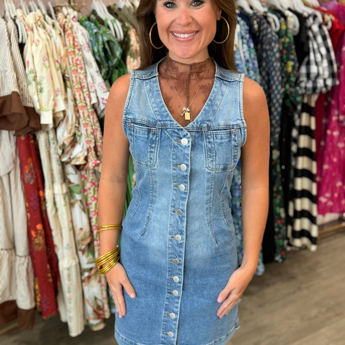 Trish Dear John Denim Dress