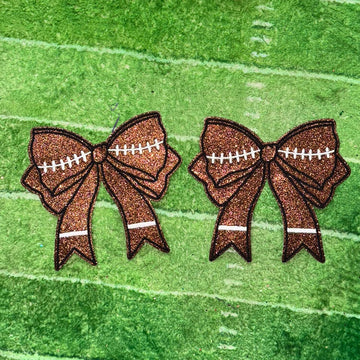 Football Glitter Patch Set