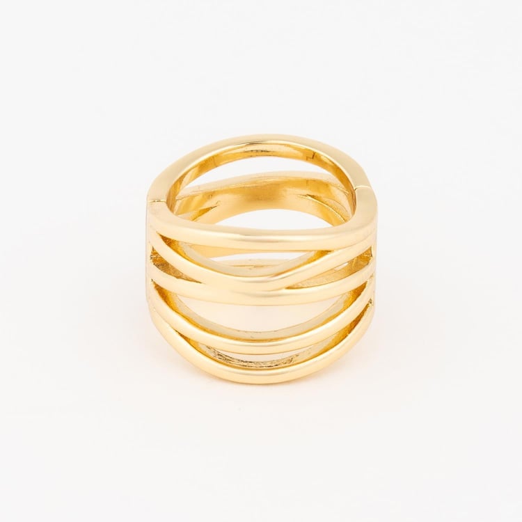 Multi Band Scarf Ring