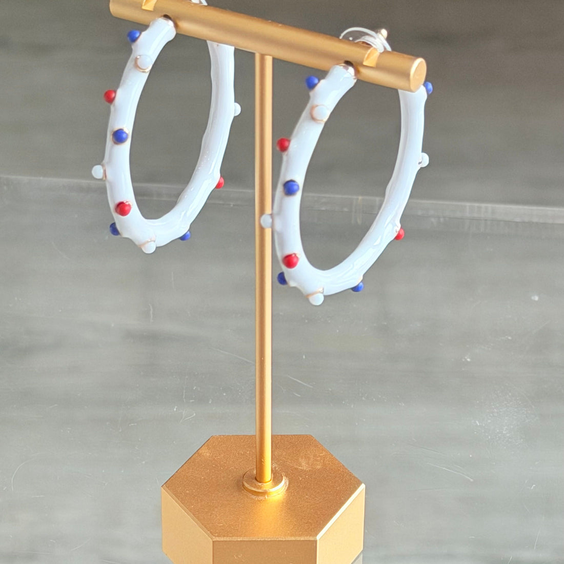 Red, White & Blue Hoop