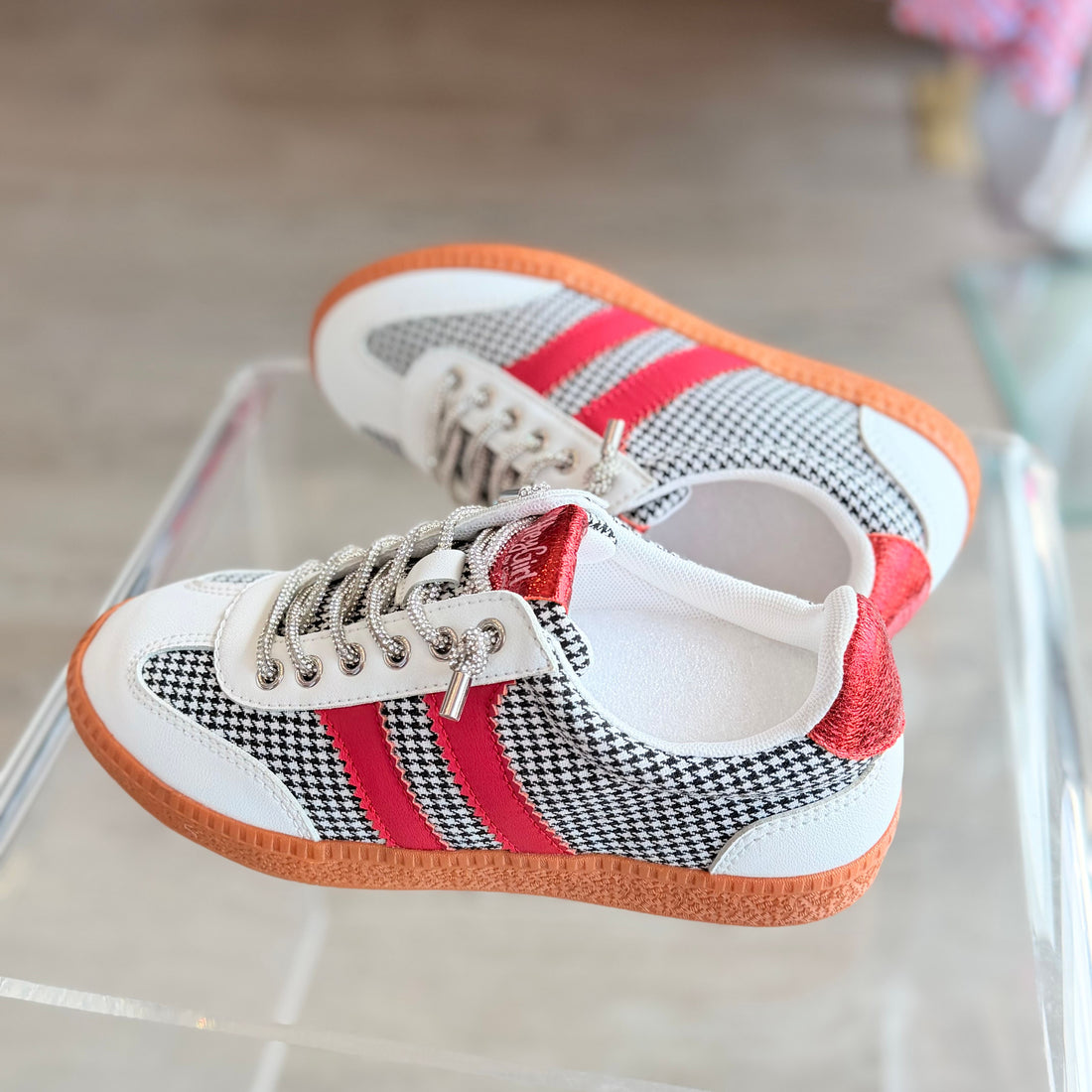 Heads Up Sneaker (Houndstooth)