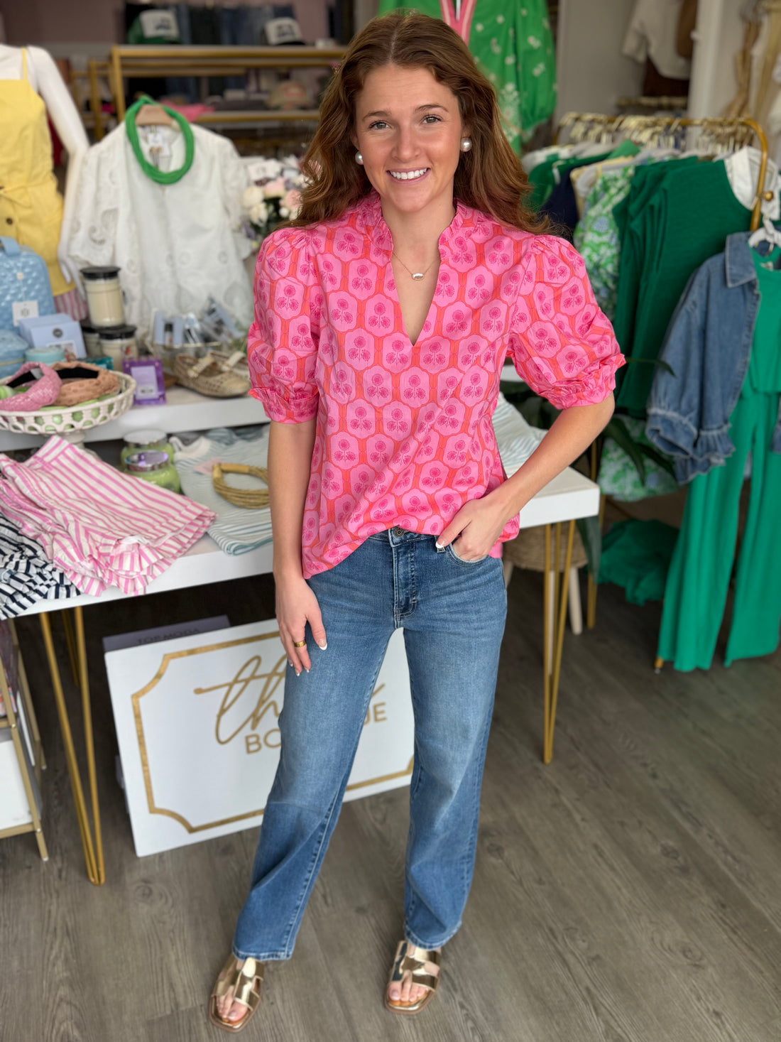 Colette Top (Rosette Charm)