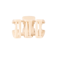Almond Beige, Petite Claw Clip