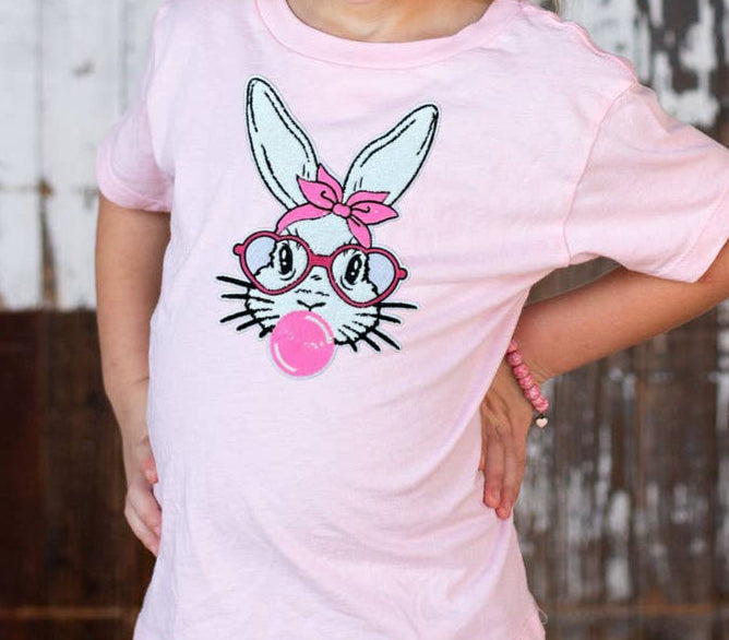 Youth Bunny Chenille Patch