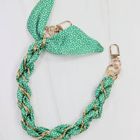 Serafina Scarf Purse Chain (Green)