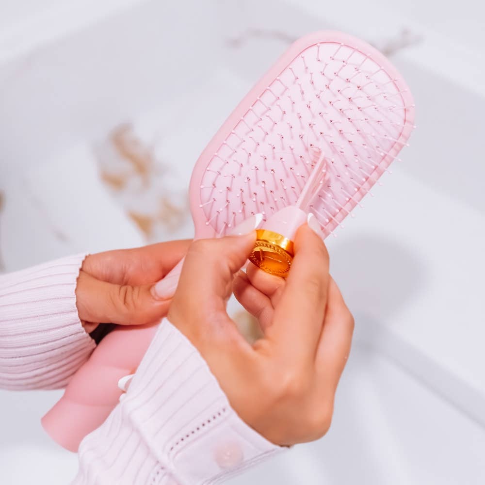 Detangler Brush For Medium Hair (Bubblegum Pink)