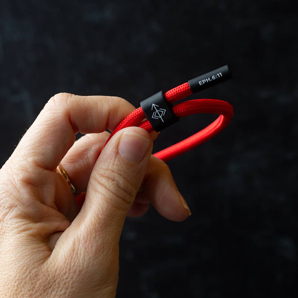 STAND YOUR GROUND Christian Cord Bracelet