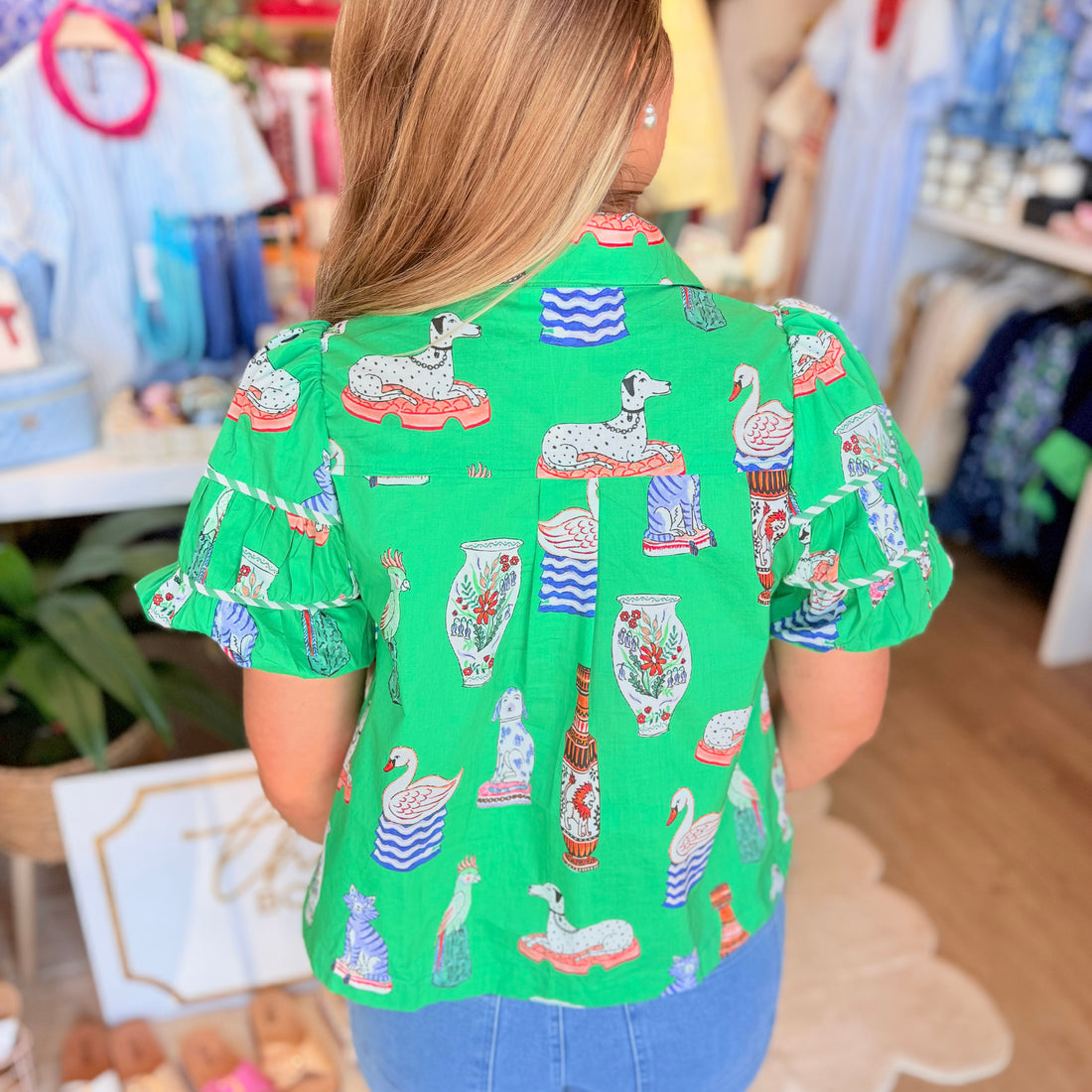 Millie Top (Green)
