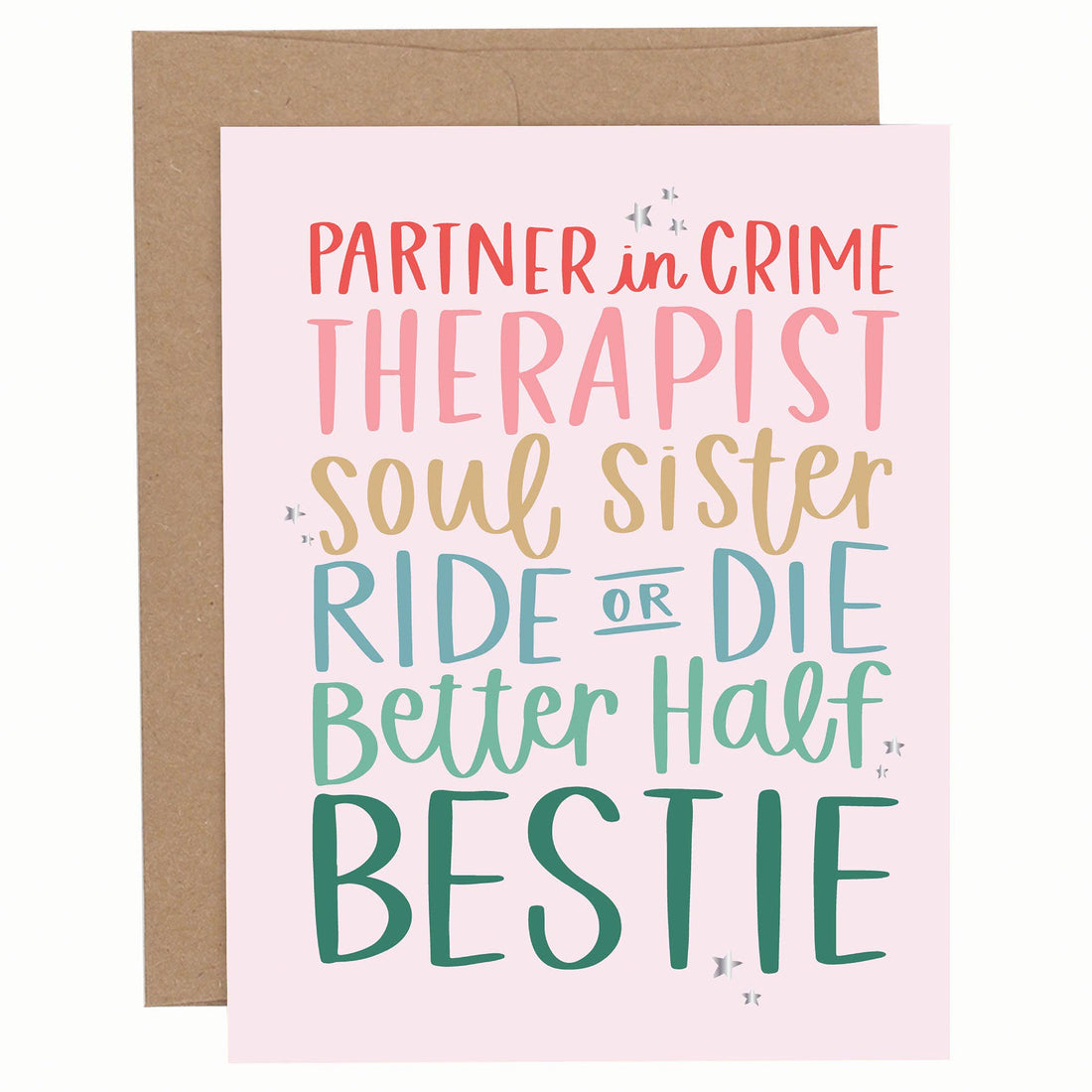 Bestie Greeting Card