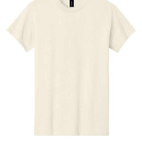 Customizable Short Sleeve Gildan Tshirt (tan)