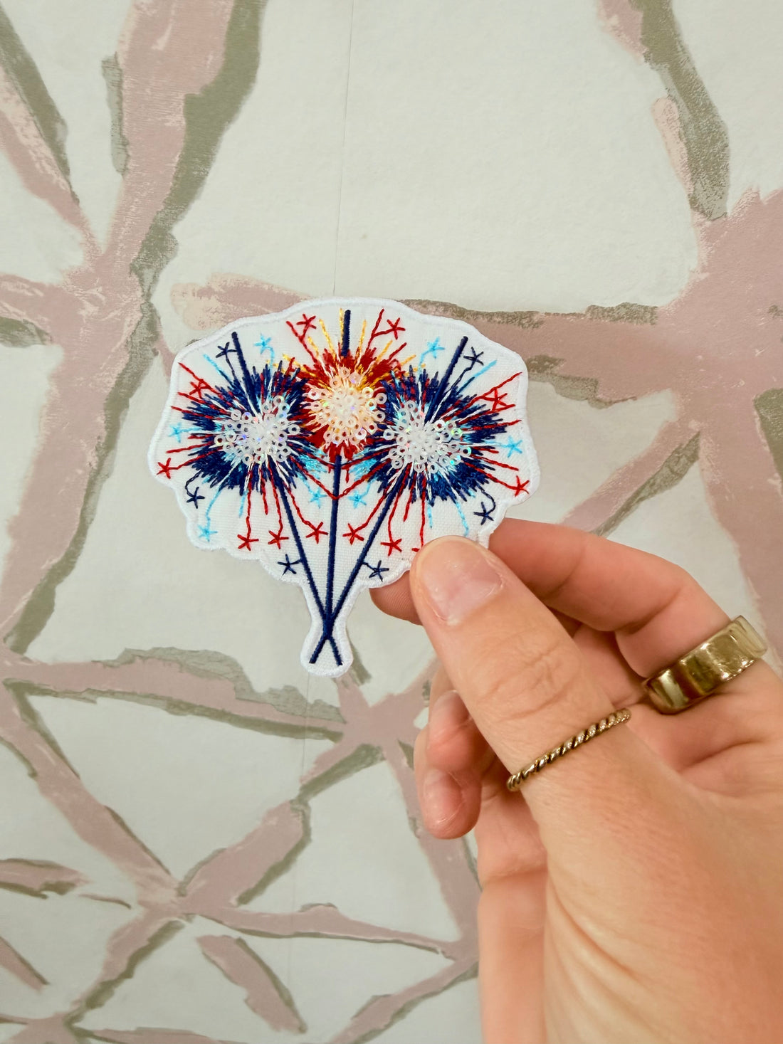 Sparkler Sequin Patch
