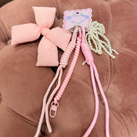 Bow Bag Charm (Pink)