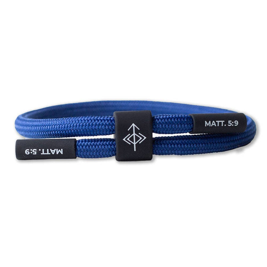 POWER IN PEACE Christian Cord Bracelet