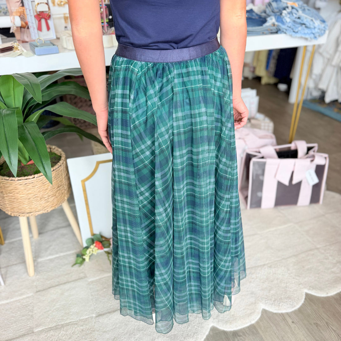 Riley Skirt (Hunter Green)
