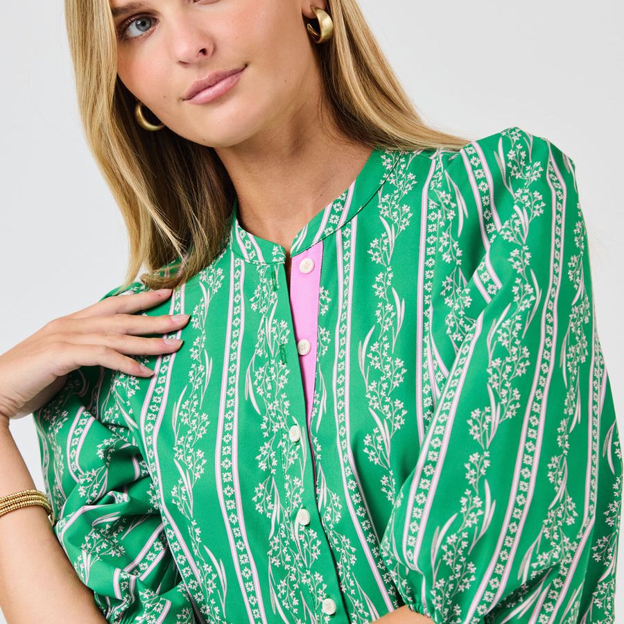 Riley Mini Dress (Green)