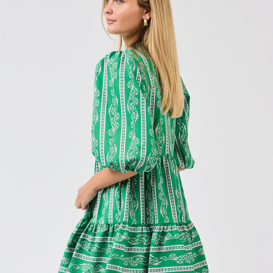 Riley Mini Dress (Green)