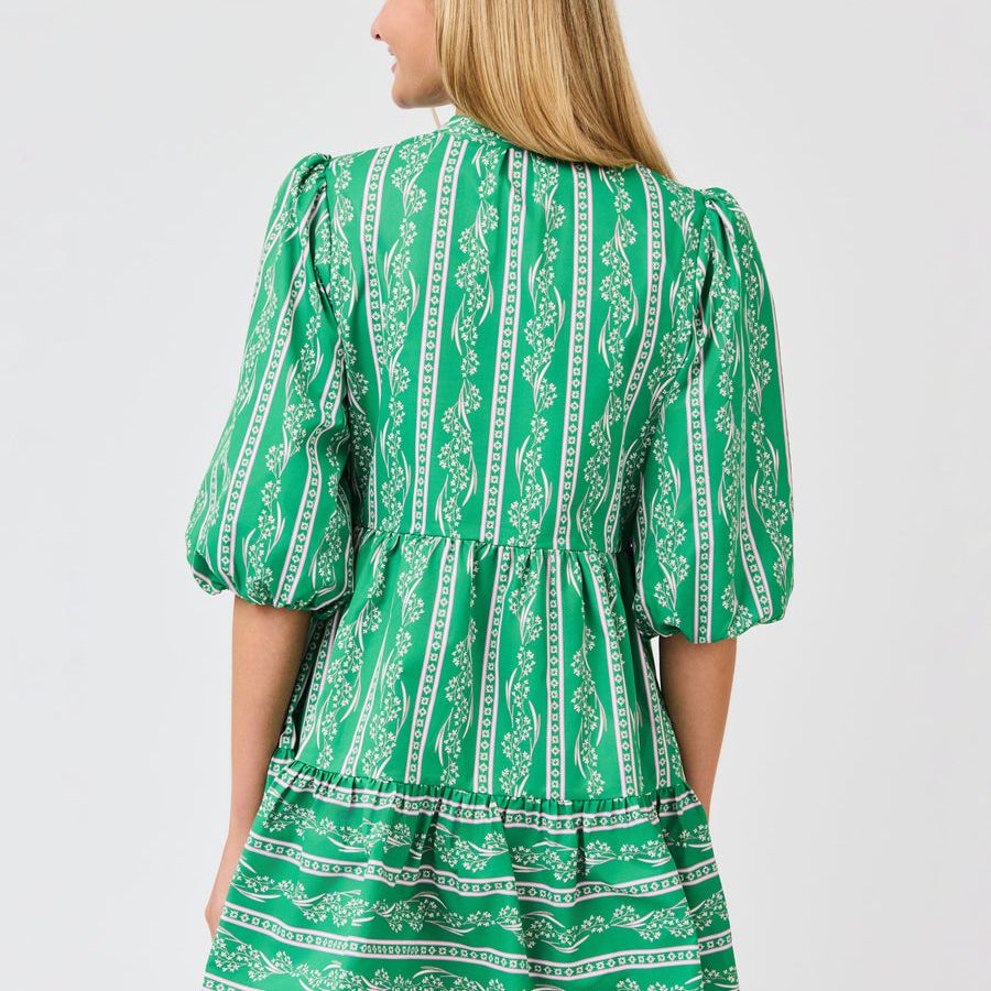 Riley Mini Dress (Green)