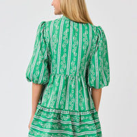 Riley Mini Dress (Green)