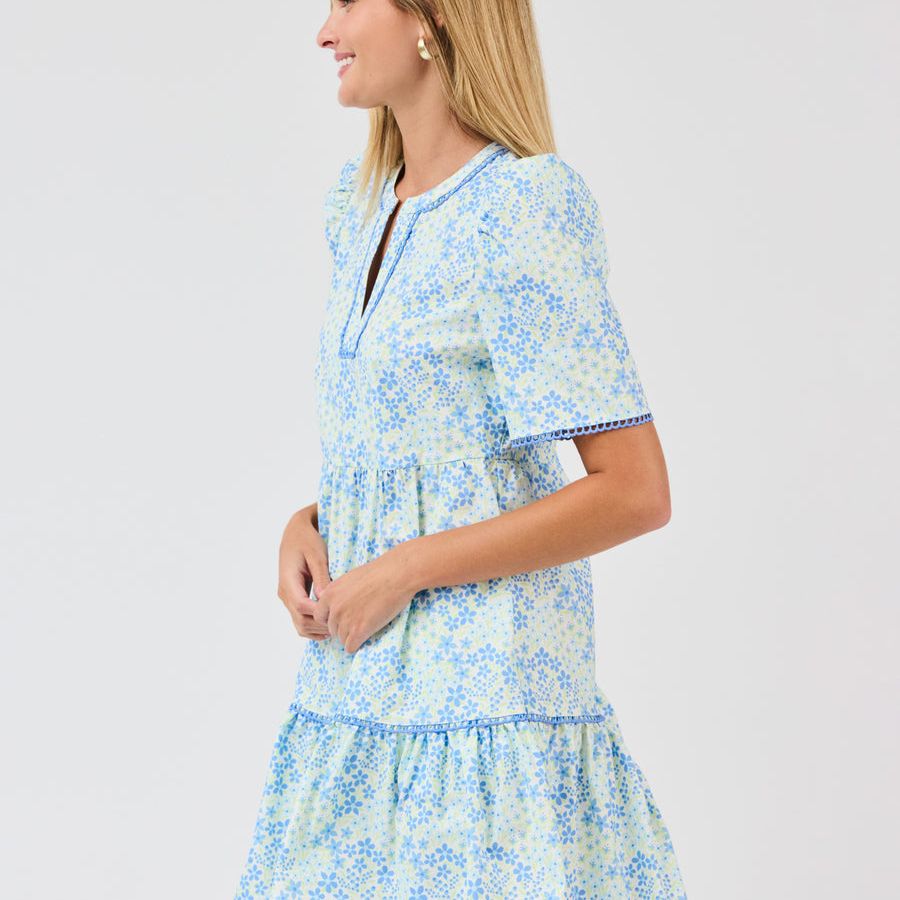 Adelyn Dress (Blue)