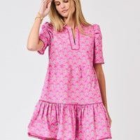 Adelyn Dress (Fuchsia)