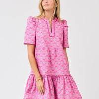 Adelyn Dress (Fuchsia)