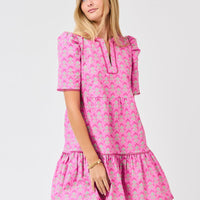 Adelyn Dress (Fuchsia)