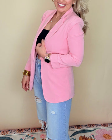 Carmen Pink Blazer
