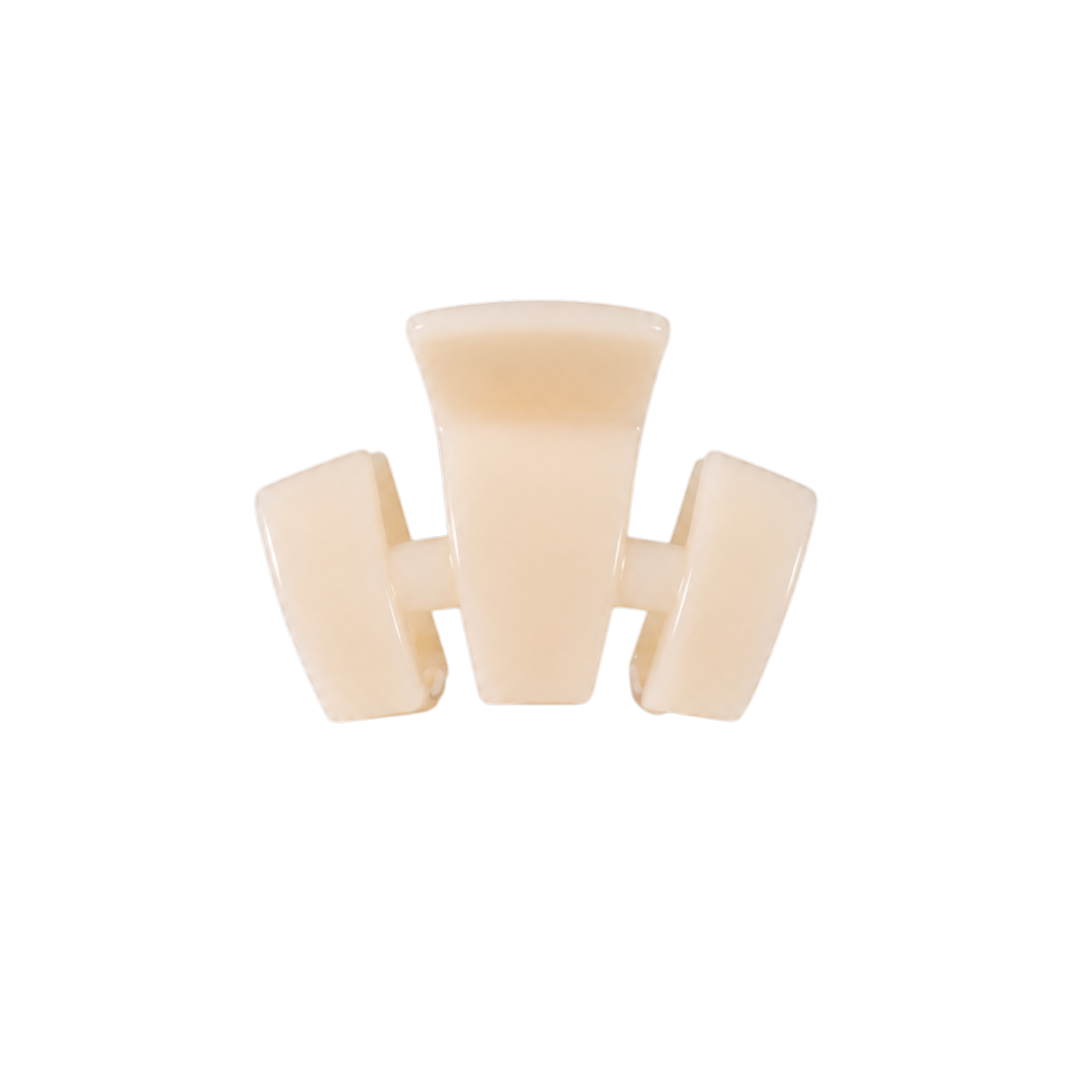 Almond Beige, Petite Claw Clip