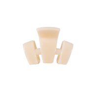 Almond Beige, Petite Claw Clip