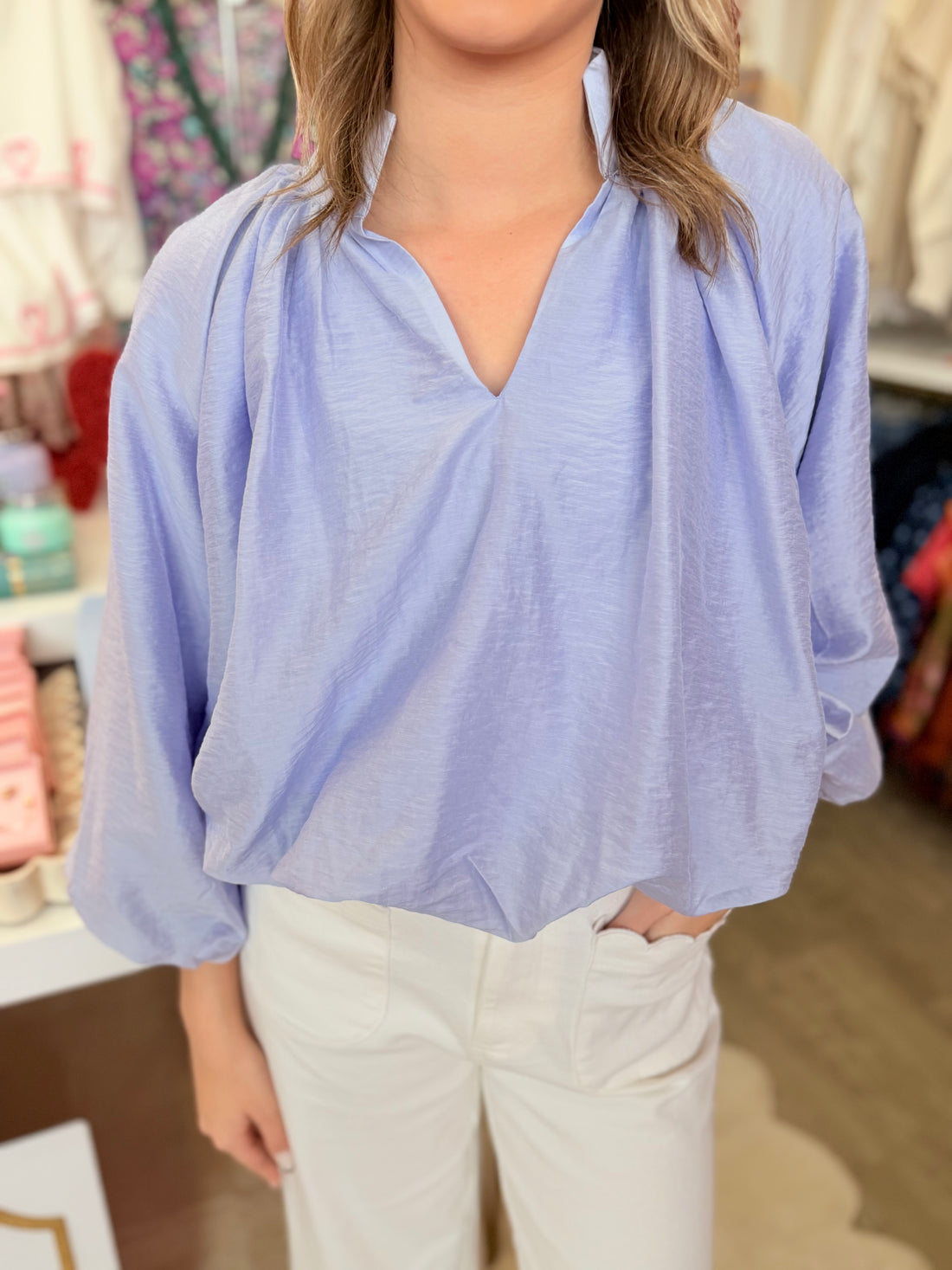 Coral Top (Periwinkle)