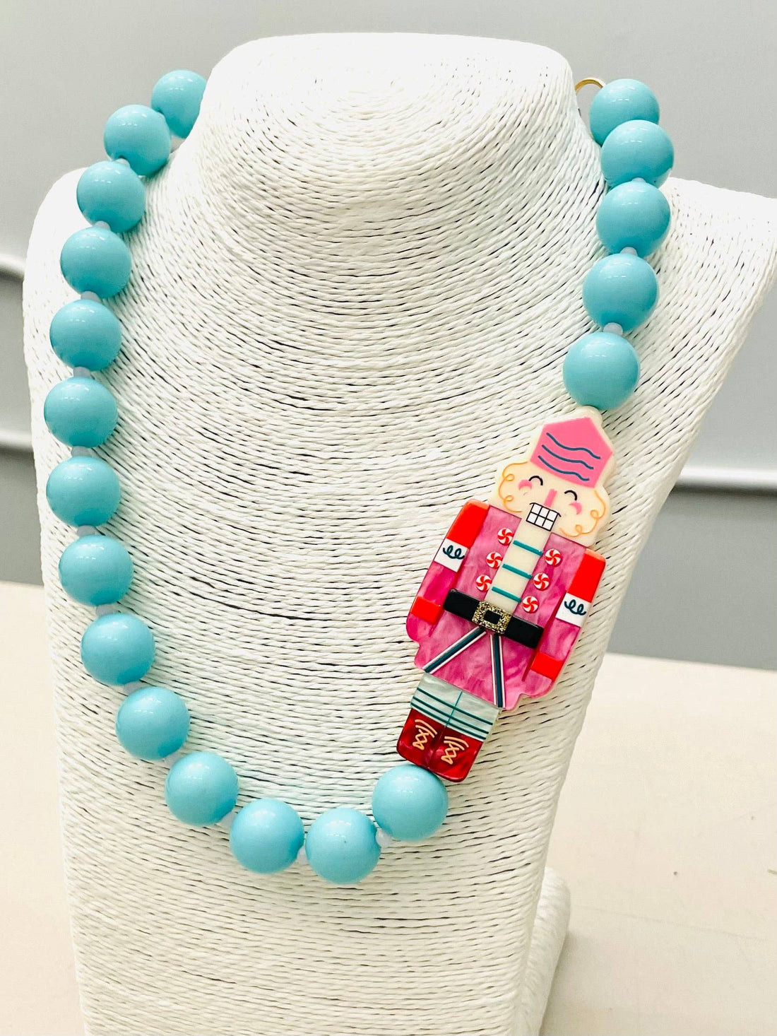 Beaded Nutcracker Necklace