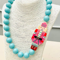 Beaded Nutcracker Necklace