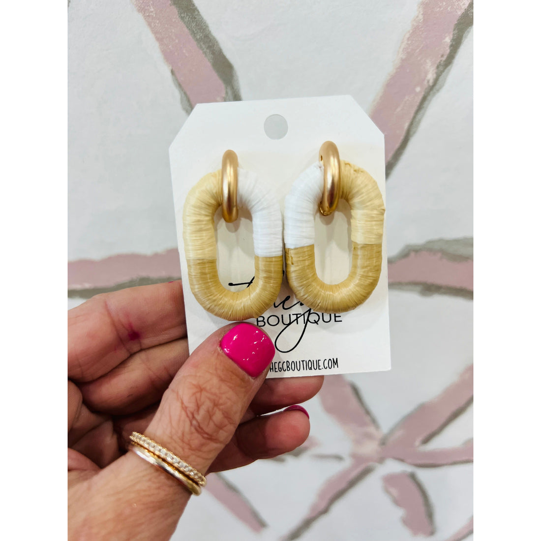 Oval Link Earring