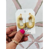Oval Link Earring
