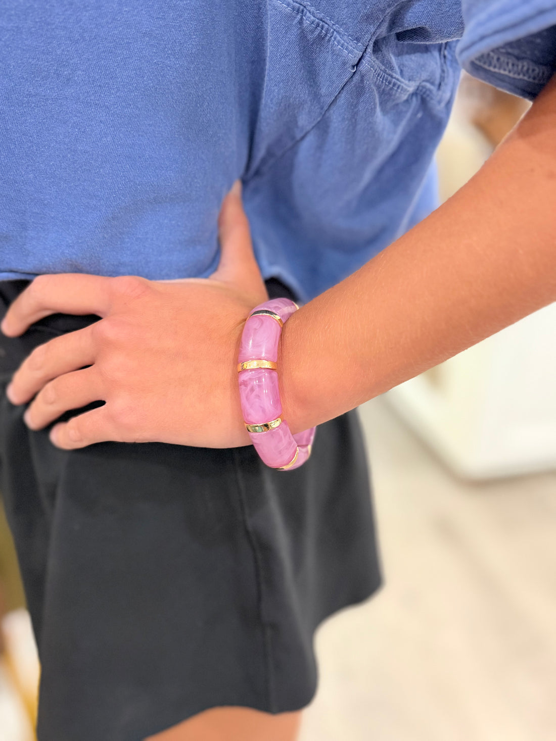 Rosemary Bracelet (Orchid)