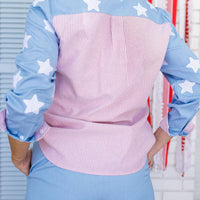 Brianna Cannon - Old Glory Button Down Shirt
