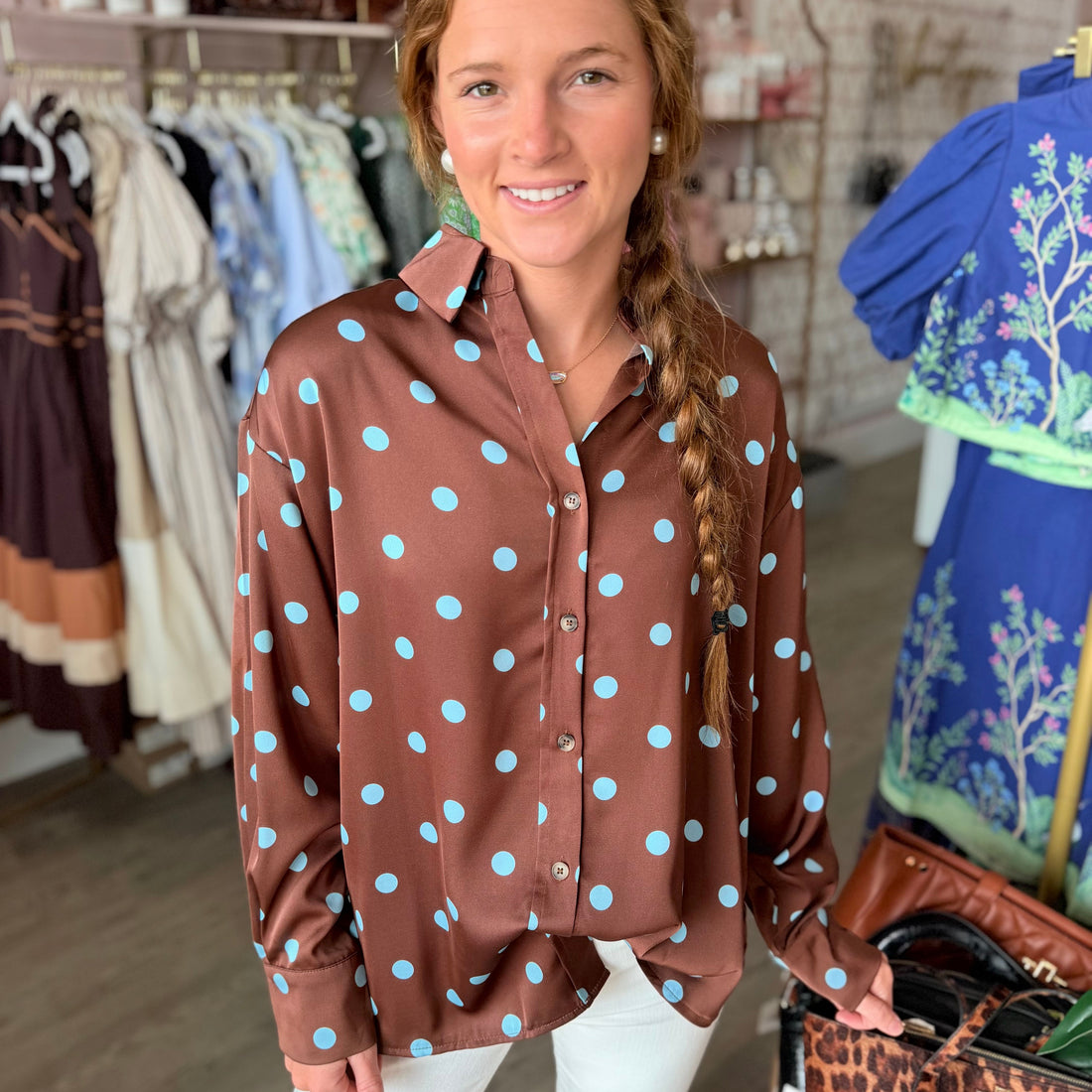 Lily Top (Brown)