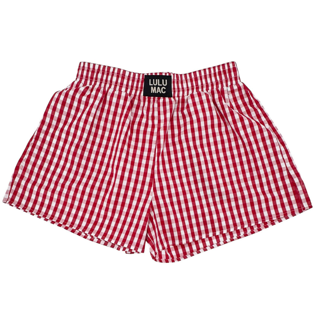 Lulu Mac Gingham Boxer Shorts