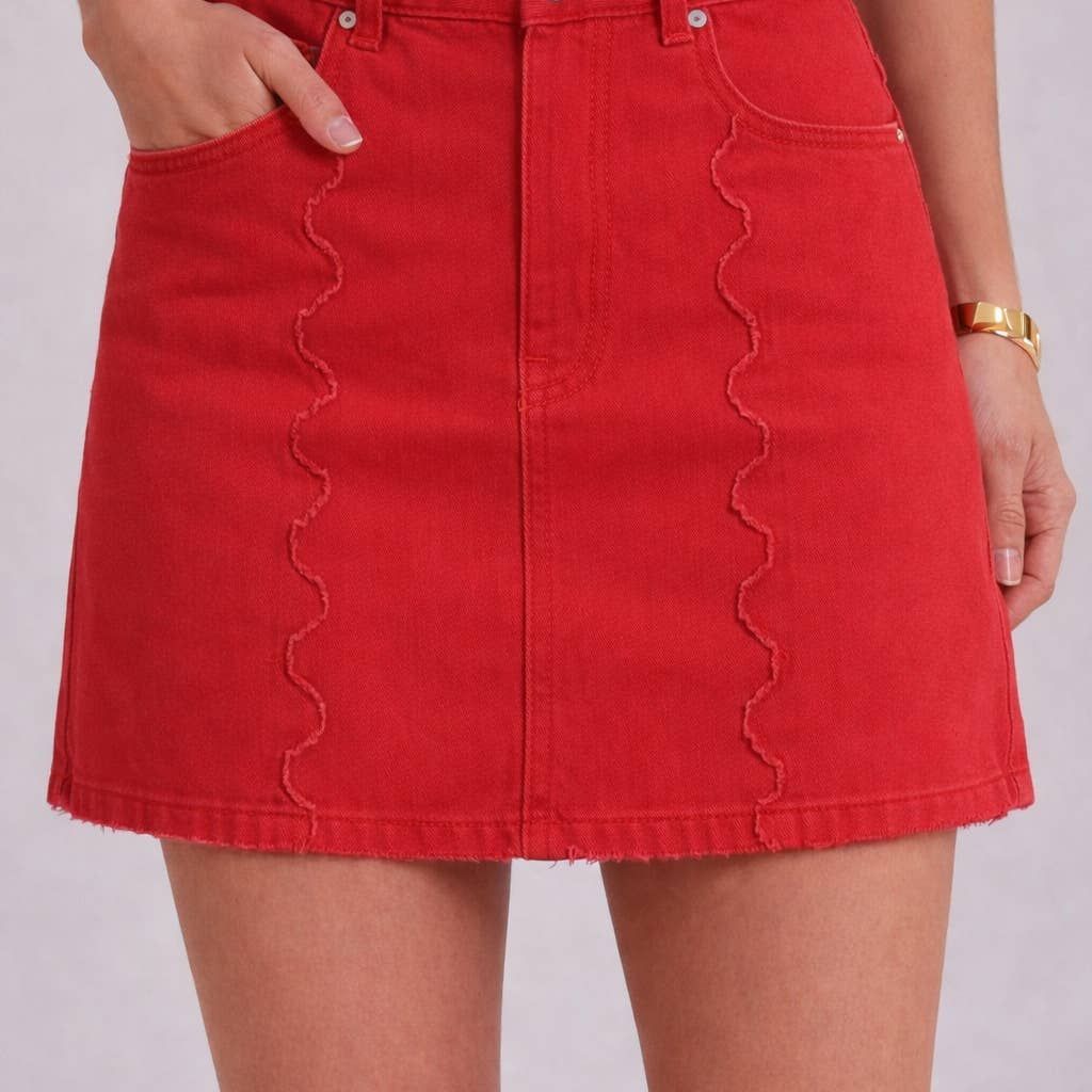 Nora Skirt (Red)