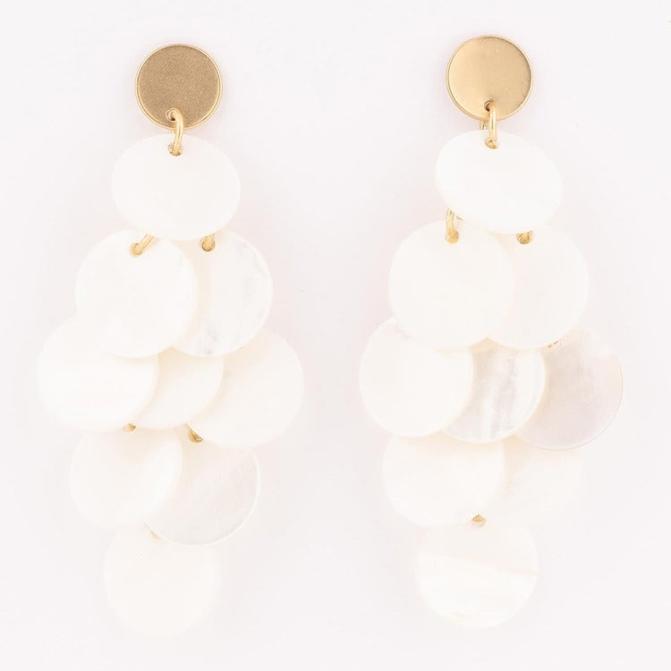 Cove Earring (White)