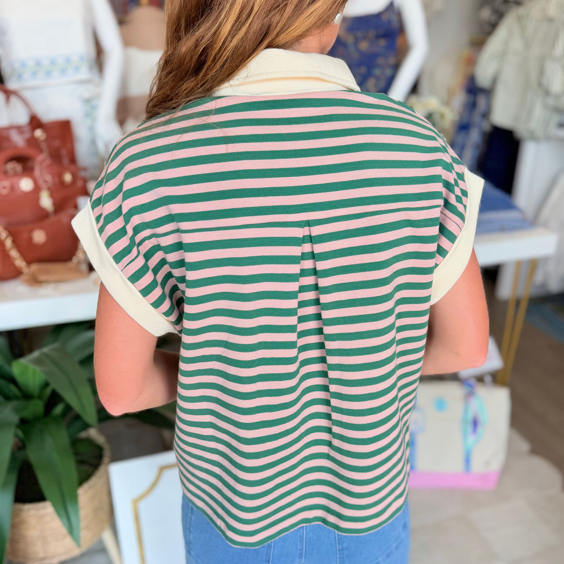Megan Top (Green)